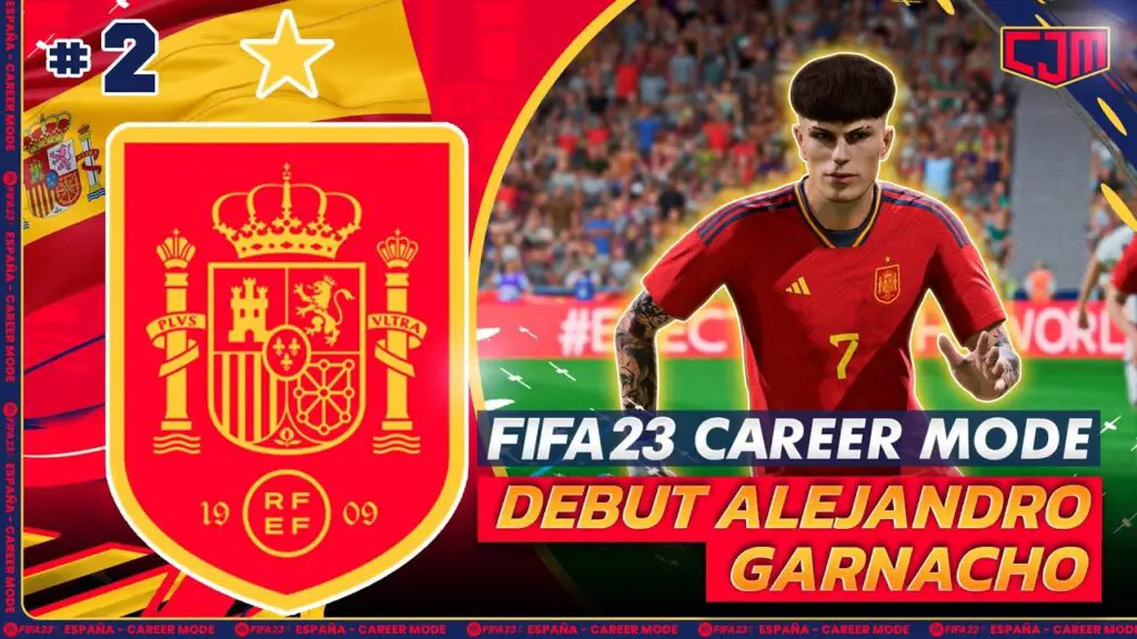 YouTube Mode Carriere de FIFA 23 Espagne Debuts Alejandro 1024x576 1