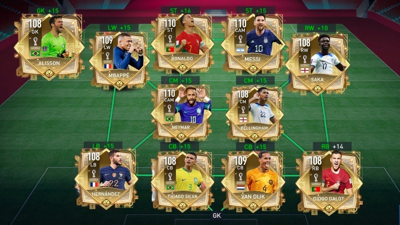 El mejor equipo de Fifa Mobile
